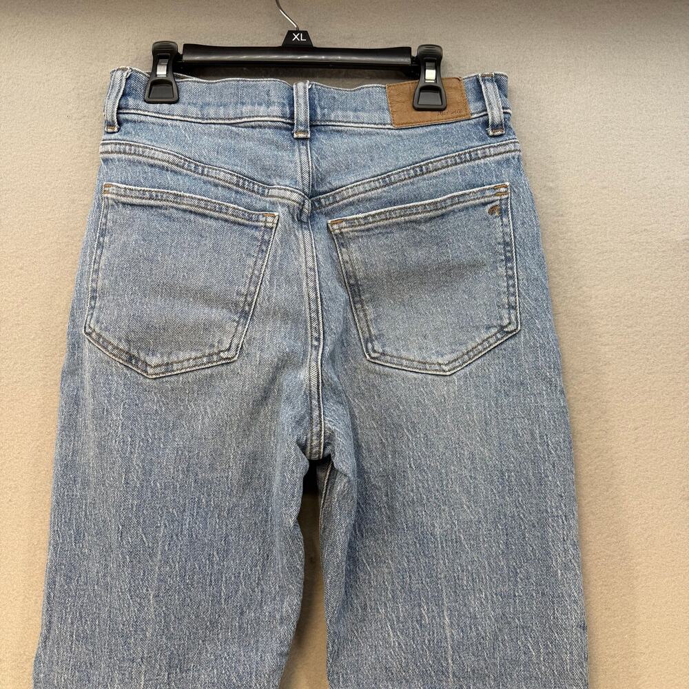 Madewell Jeans Women's 25 (2) Light Blue '90s Straight Preppy Casual EUC - Picture 3 of 15